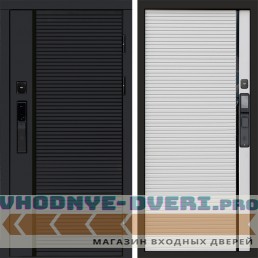 Входная дверь  Smart (Смарт) Black Line Porte white